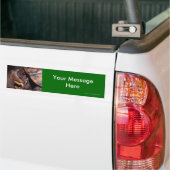 Je bericht bumpersticker (Op Truck)