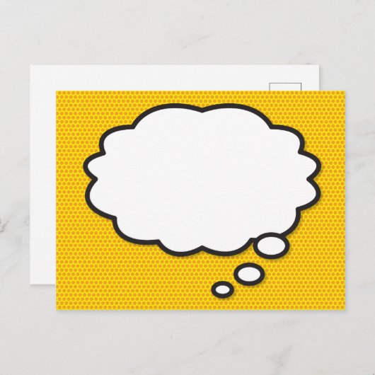 Je bericht denkt dat je een verbluffend boek kunt aankondigingskaart (Voorkant / Achterkant)