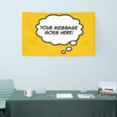 Je bericht denkt dat je een verbluffend boek kunt  spandoek (Beurs)