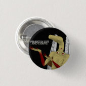 Je beschermengel geeft bemoedigende woorden ronde button 3,2 cm (Voorkant /achterkant)