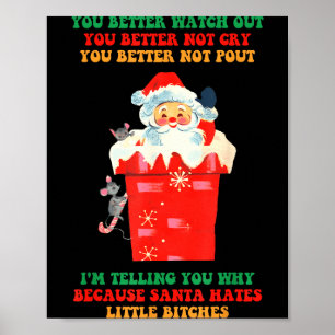 Je Beter Uitkijkt Je Beter Niet Huilt Je Beter Poster