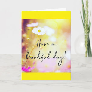 JE BIRTHDAY IS SPECIALE DAG VOOR JE. KAART