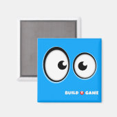 Je blauwe vriend is nu magnetisch! magneet (Voorkant / Achterkant)