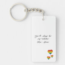 Je blijft altijd mijn Valentijn LGBT Hartenvlag