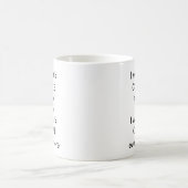 Je boirai la tasse de CAFÉ (Centre)