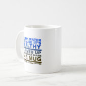 Je Bois de l'Eau Café Mug Drôle (Devant gauche)