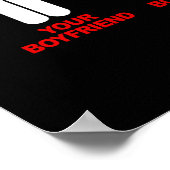 Je Boyvriend. Mijn vriend Poster (Hoek)