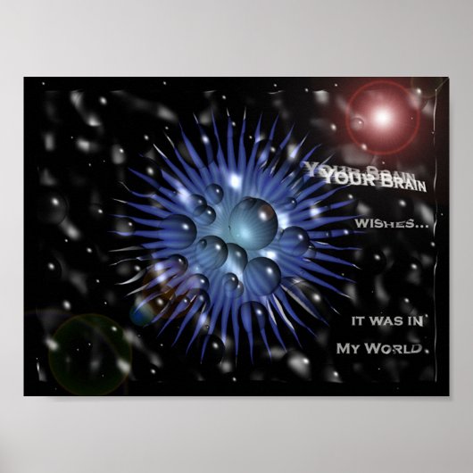 Je brein wil dat het in mijn wereld 2 poster (Voorkant)