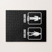 Je broer Mijn broer, soldaat van het leger Legpuzzel (Horizontaal)