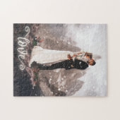 Je bruiloft foto-liefdesscript puzzle legpuzzel (Horizontaal)