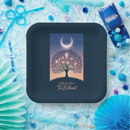 Je B'Shevat: Lumière Rayon Papieren Bordje (Feest)