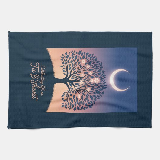 Je B'Shevat: Lumière Rayon Theedoek (Horizontaal)