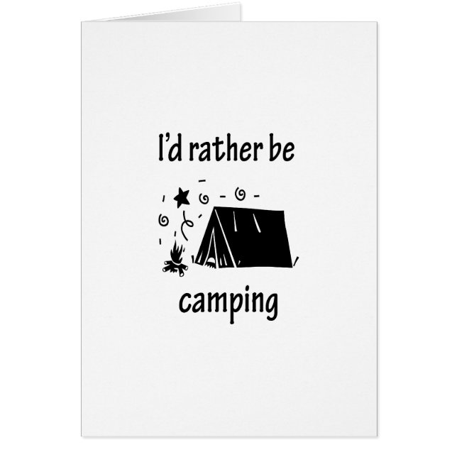 Je camperais plutôt (Devant)