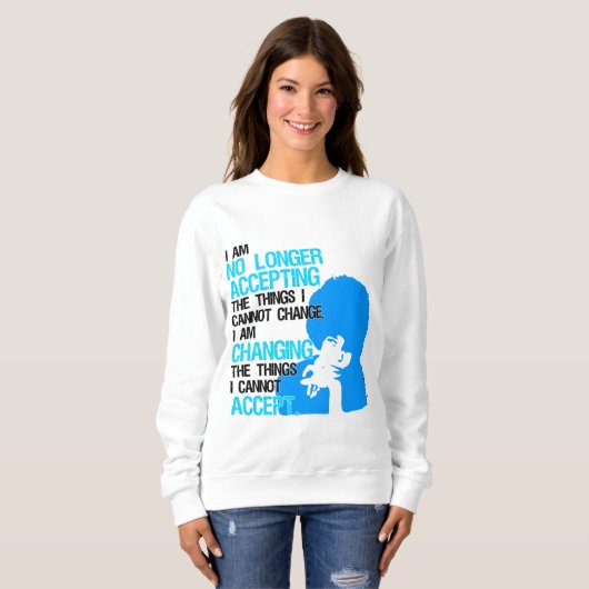 Je change le sweatshirt de base de choses (Devant entier)