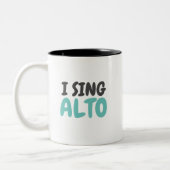 Je chante Alto Mug Musicale (Gauche)