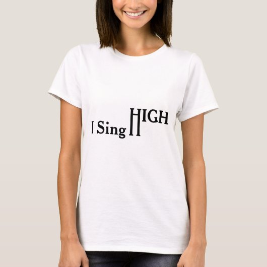 Je chante haut (Devant)