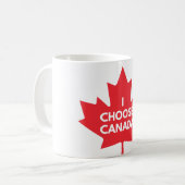 Je choisis Canada Mug (Devant gauche)