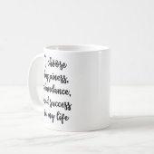 Je choisis la tasse de bonheur (Devant gauche)