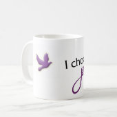 Je choisis la tasse de paix (Devant gauche)