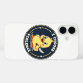 Je choisis la violence - coque iphone de canard mi (Verso (horizontal))