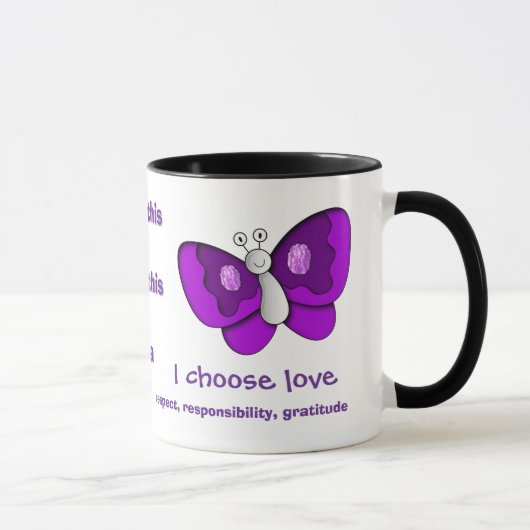 Je Choisis Love Custom Coffee Mug EditeursChoisir (Droite)