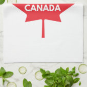 Je Choisis Serviette de thé de cuisine du Canada (Plié)
