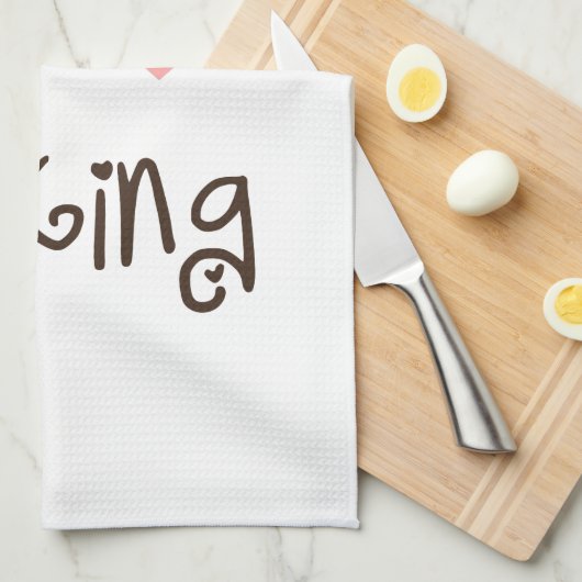 Je Coeur Cuisine Torchon (Quart Plié)