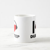 Je Coeur Dubstep Drôle Mug (Centre)