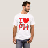 Je coeur PH T-shirt (Devant entier)