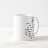 Je Combattrais Un Ours Pour Toi Papa, Mug De Café (Devant droit)