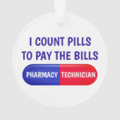 Je compte les pilules pour payer les factures (dos)