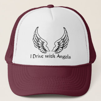 Je conduis avec le casquette de style de
