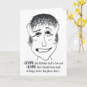 Je Connais Cette Carte Anniversaire - Carte Annive (Fleur jaune)