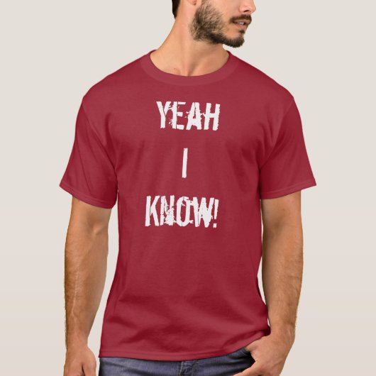Je Connais T-Shirt (Devant)