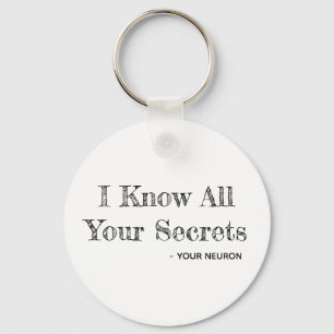 Je connais tous vos secrets - Votre porte-clés Neu