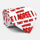 Je Conviens Que Vous Avez Tort Cravate (Roulé)