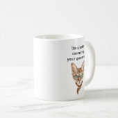 Je corrige silencieusement votre mug de grammaire (Devant droit)