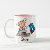 Je couds la tasse (Gauche)