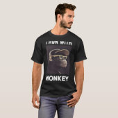 je cours avec le t-shirt du singe (Devant entier)