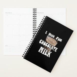 Je cours pour le lait chocolaté Running