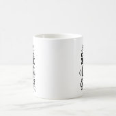 Je Cours Sur Café Christian Citer Café Mug (Centre)