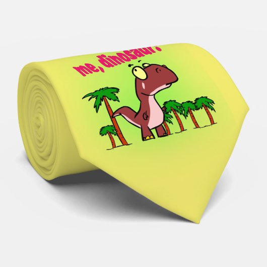 Je cravate de dinosaure (Roulé)