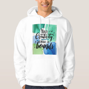 Je creativiteit kent geen grenzen 4 hoodie