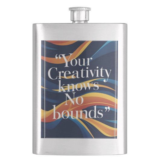 Je creativiteit kent geen grenzen flacon (Voorkant)