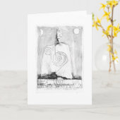 Je crée mon histoire là où je suis roi. Carte (Fleur jaune)