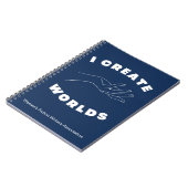 Je crée un cahier de mondes (Côté gauche)