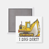 Je Creg Dirt Digger Shovel Magnet (Recto/Verso)