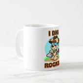 Je creuse des roches ! Tasse (Devant gauche)