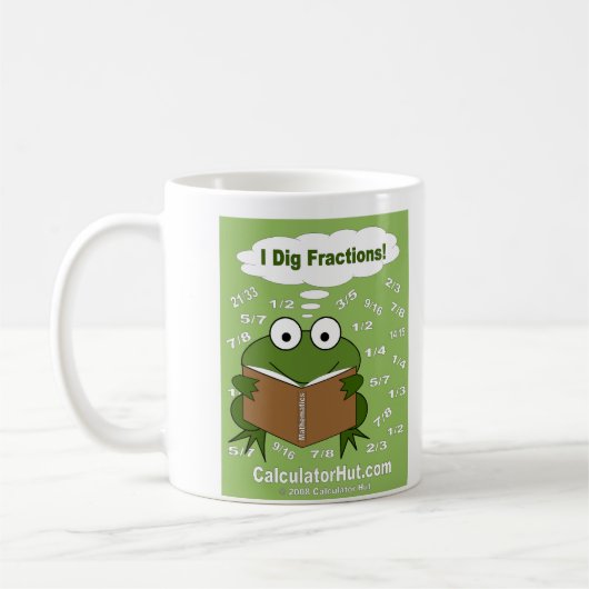 Je creuse la tasse de fractions (Gauche)