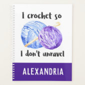 Je crochet donc je ne démêle pas devis personnalis (Devant)